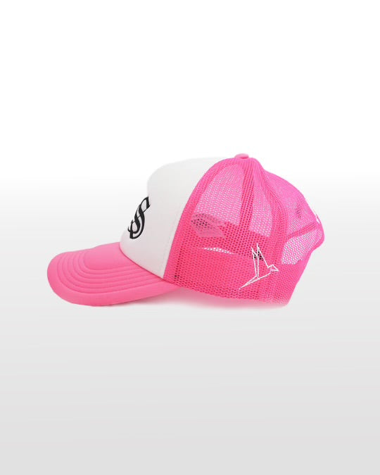 S.O.S Pink Trucker Cap