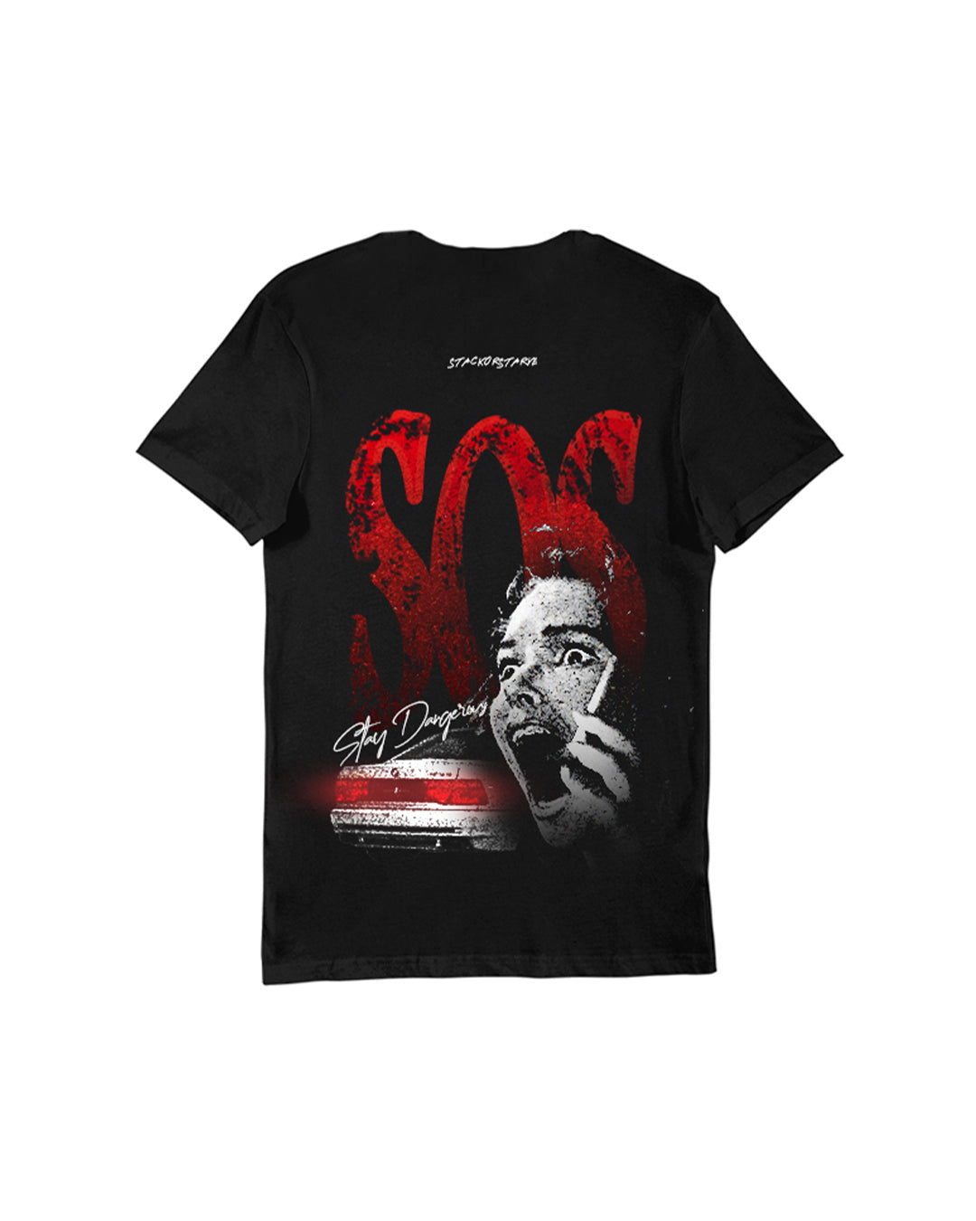 “Stay Dangerous” Black T-Shirt