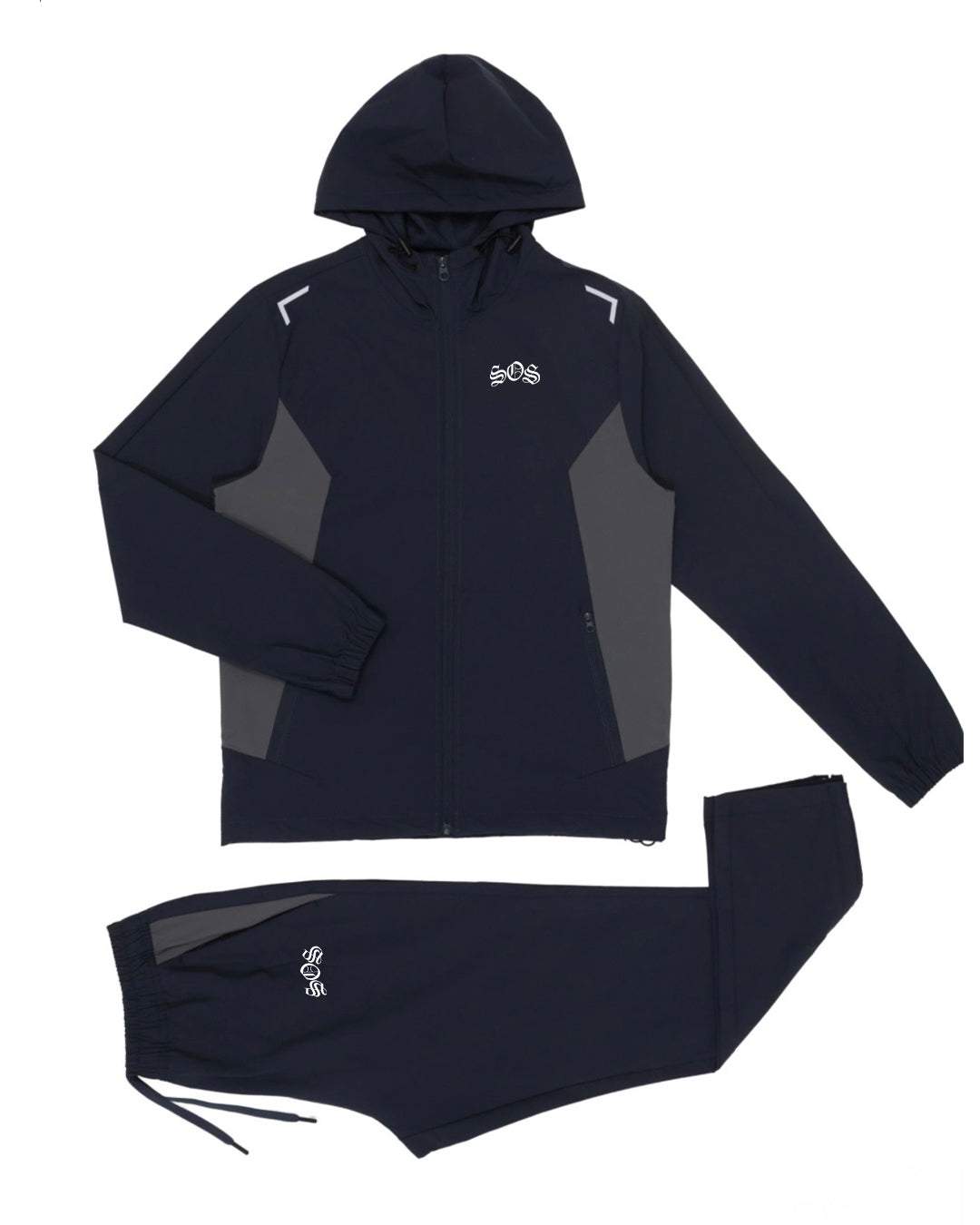 SOS Windbreaker Tracksuit 2.0 Navy Two-Tone
