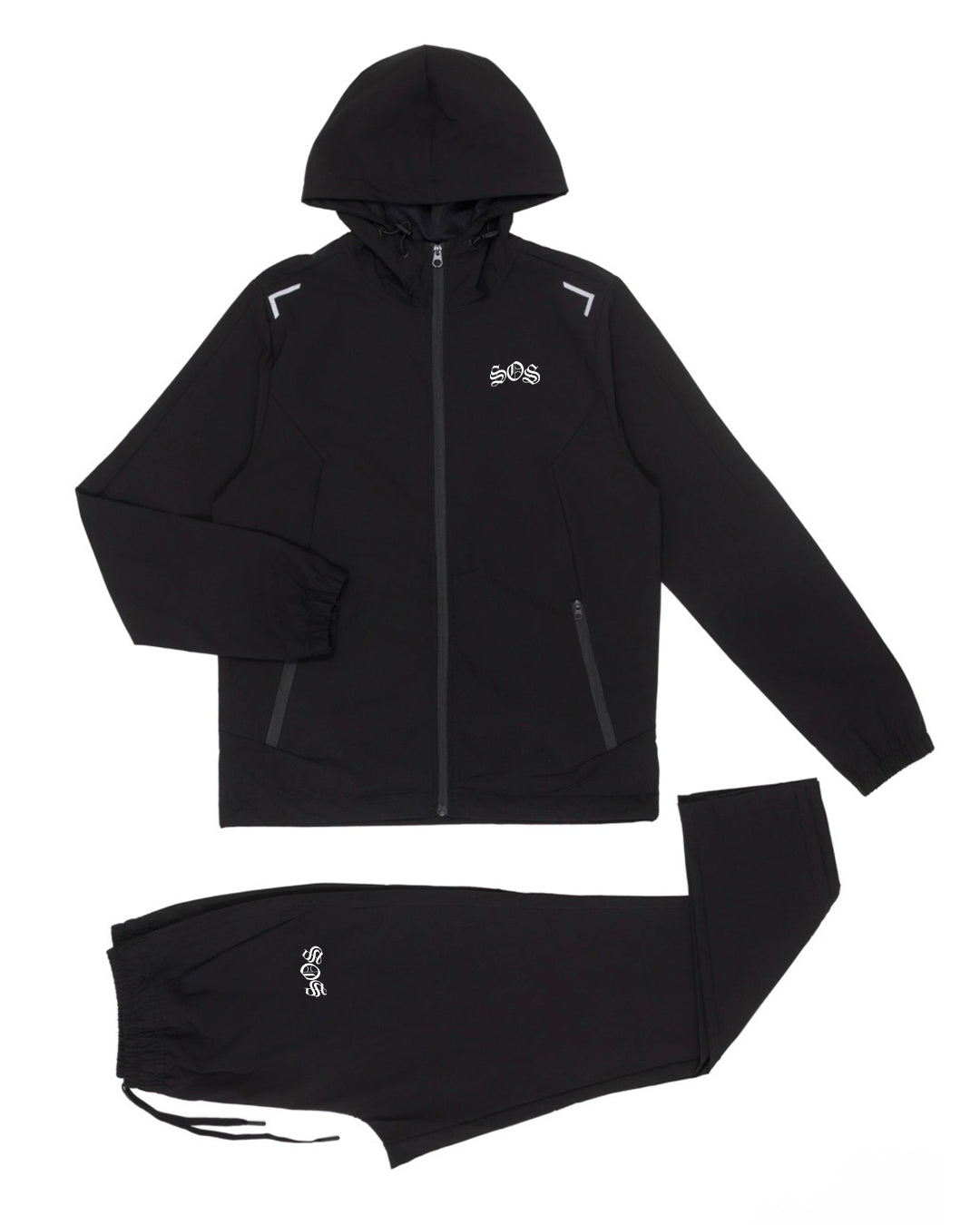 SOS Windbreaker Tracksuit 2.0 Black