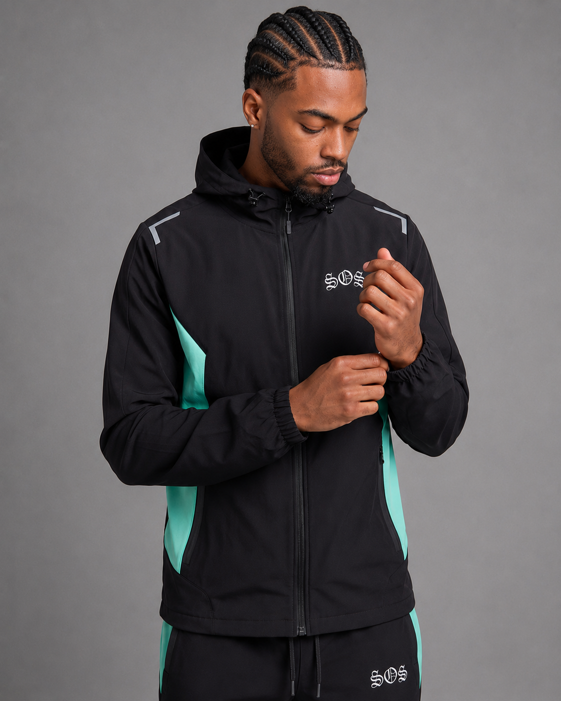 SOS Windbreaker Tracksuit 2.0 Tiffany Two Tone