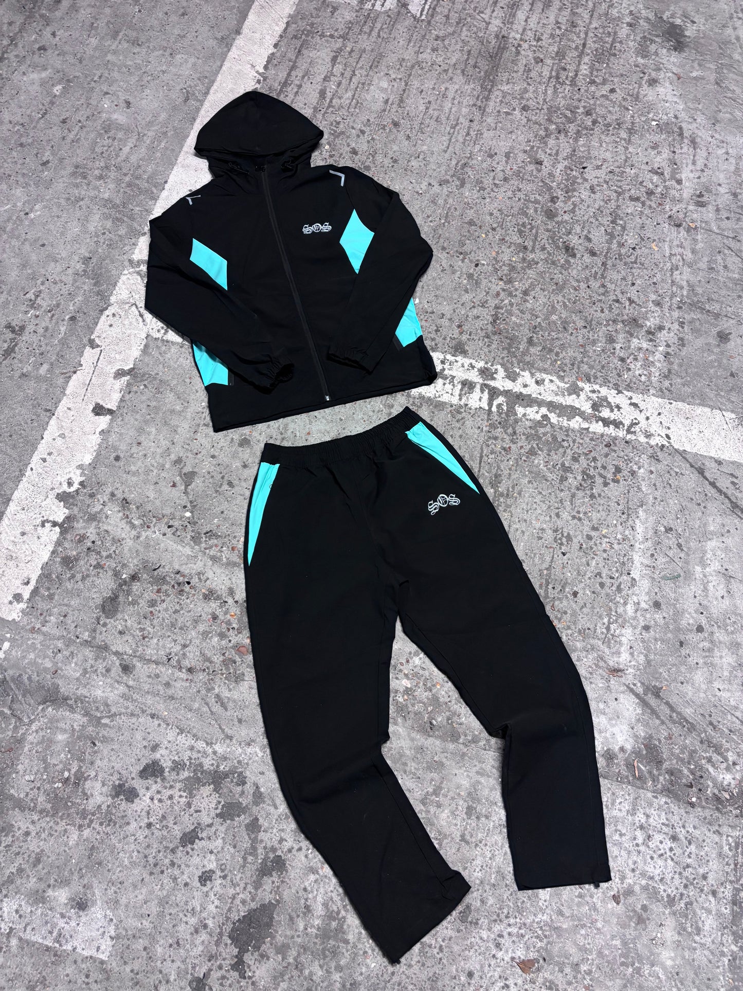 SOS Windbreaker Tracksuit 2.0 Tiffany Two Tone