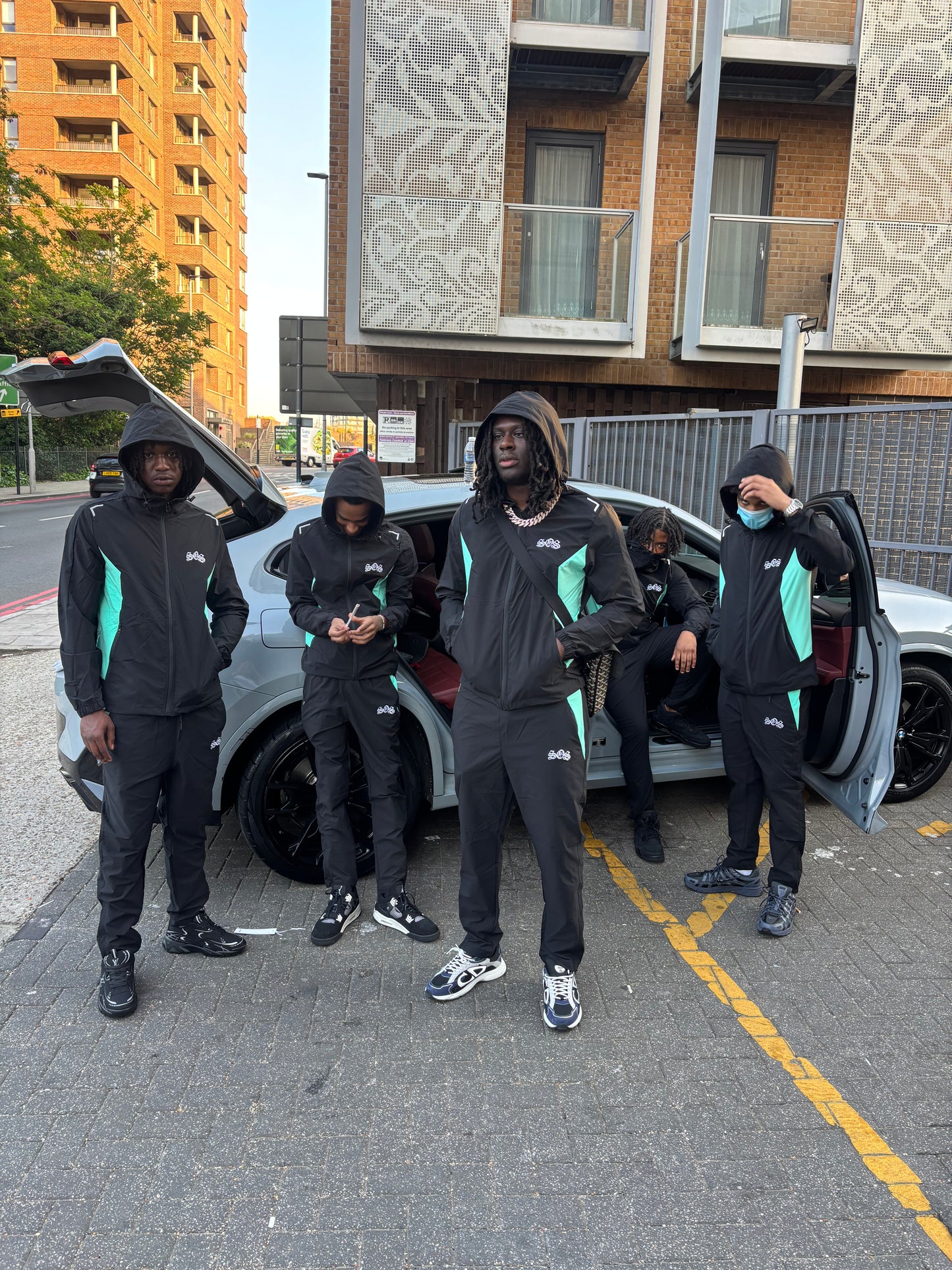 SOS Windbreaker Tracksuit 2.0 Tiffany Two Tone